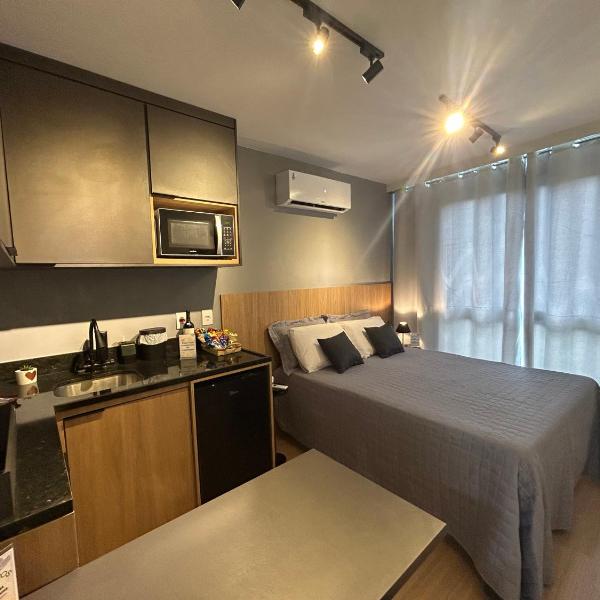 Uni Home 405 - COM ESTACIONAMENTO GRATUITO - Studio moderno e novo perto do MAC - Boa Viagem - Foto 4