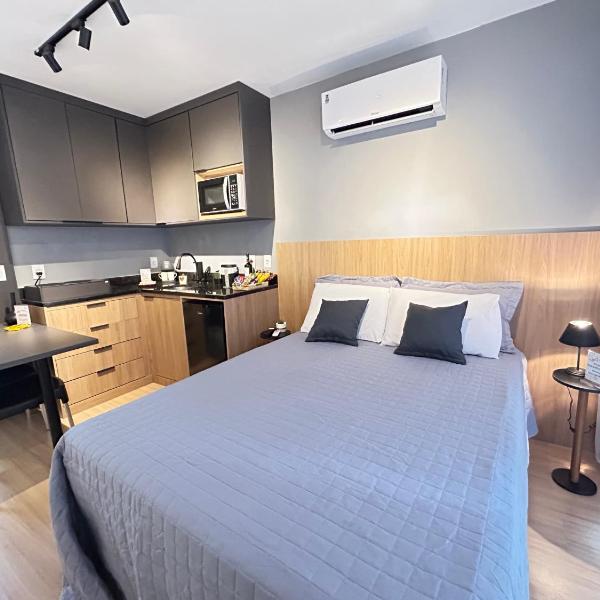 Uni Home 405 - COM ESTACIONAMENTO GRATUITO - Studio moderno e novo perto do MAC - Boa Viagem - Foto 2