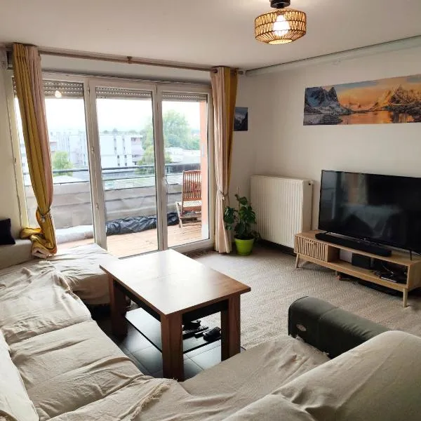 Appartement cosy, calme et lumineux à Strasbourg، فندق في ستراسبورغ