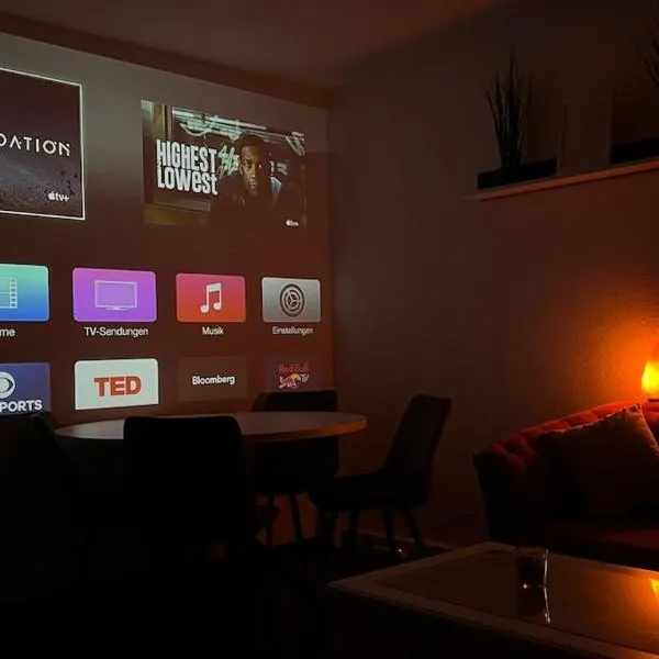Gemütliche Wohnung, Heimkino, Couch & Küche, Hotel in Siegen