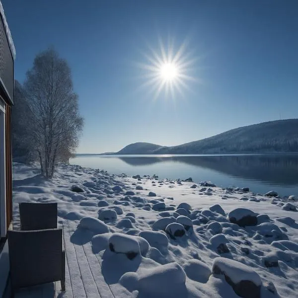 Aurora Jukkas Riverside Lodge, hotel v destinaci Jukkasjärvi