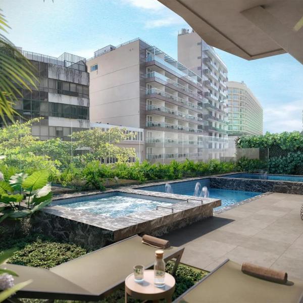 On the sea Arpoador Beach apartment Ipanema, Copacabana with heated pool and gym - Foto 4