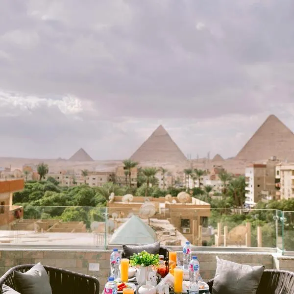 pyramids stone&tuya&view, hotel in Cairo