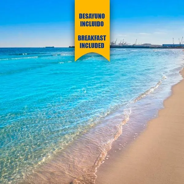 Apartalux Aqua Sol, hotel en Grao de Castellón