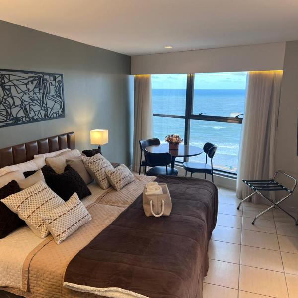 Frente Mar - Beach Class Internacional - Flat Boa Viagem