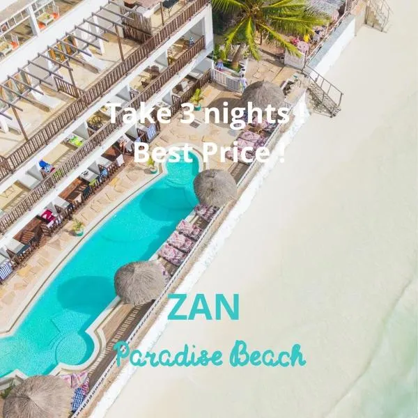 ZAN Paradise Beach, khách sạn ở Bwejuu