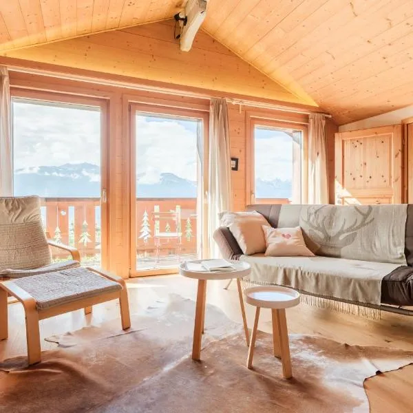Chalet Rouge Coeur, khách sạn ở Fenalet Sur Bex