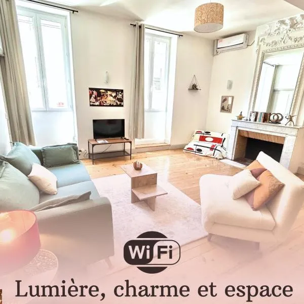 Louisa - Spacieux en Plein centre - Places gratuites - 1er étage，位于欧什的酒店