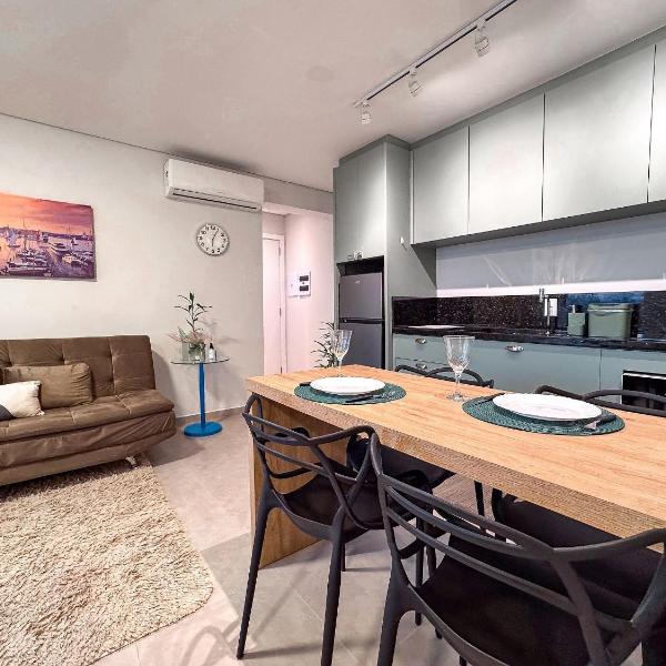Flat Completo c/ Piscina e Garagem