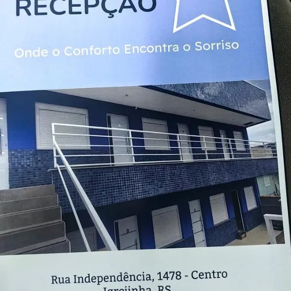 Ap2 30 minutos de gramado com vaga e ar condicionado centro igrejinha, hotel en Igrejinha