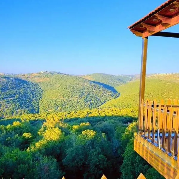 أكواخ الهدهد, ξενοδοχείο σε Ajloun