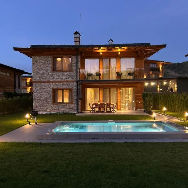 Aquaterra Villa with Hot Pool - Banya, Hotel in Banya
