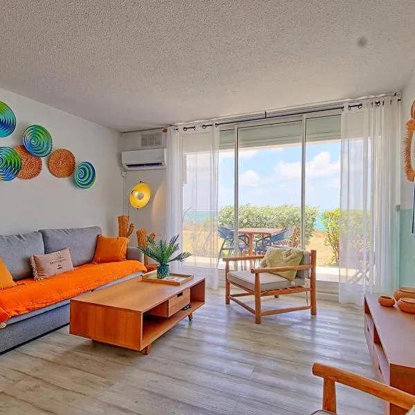 Studio spacieux à Baie Orientale avec piscine et parking - FR-1-734-31, hotel in Cul de Sac