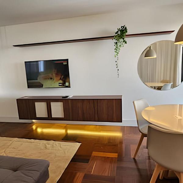 Flat Hotel c/dois quarto dois banheiro perto metro