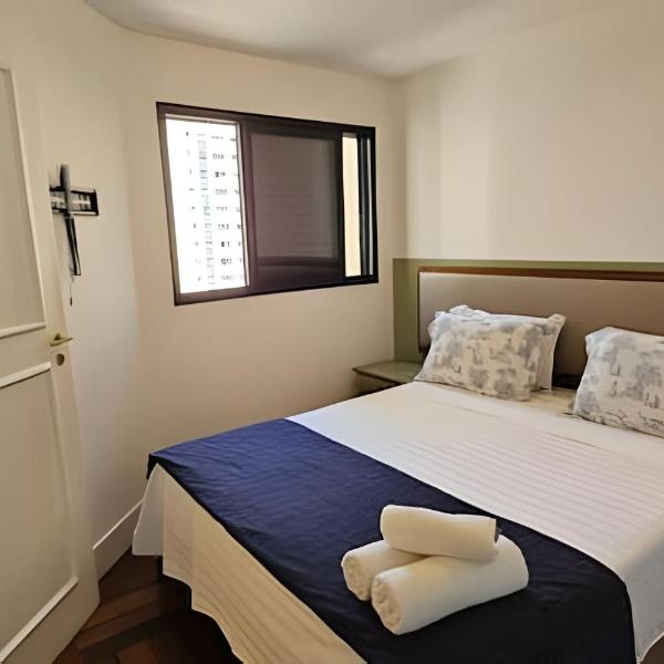 Flat Hotel c/dois quarto dois banheiro perto metro - Foto 2