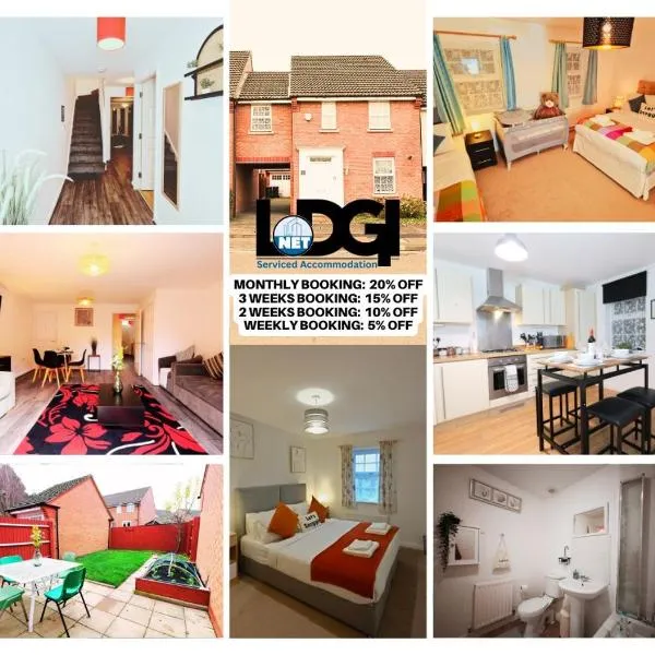 Roomy Spark Home with Parking, Garden, Wi-Fi, hotel in Wellington