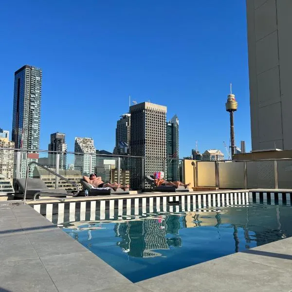 Paxsafe Sydney Hyde Park Private Apartments - Roof Top Retreat & Pool, hotel sa Sydney