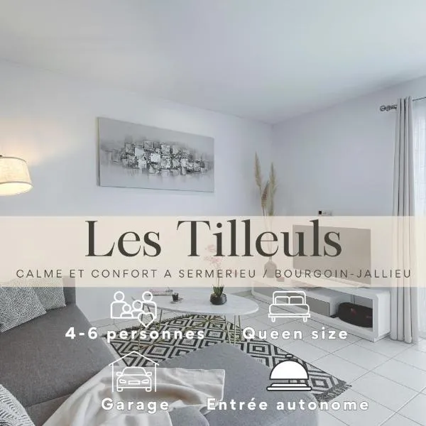 Viesnīca T3 Les Tilleuls Sermerieu pilsētā Sermérieu