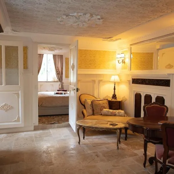 Au Petit Chateau les Bains a Thermen Morvan, khách sạn ở Saint-Honoré-les-Bains