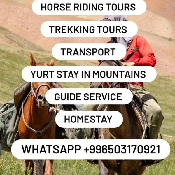 Travel Around Guest House, hotel in Kochkor