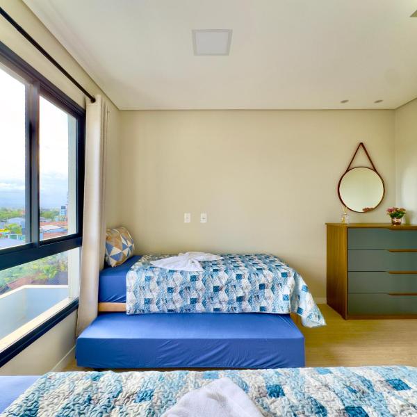 Apto 2 Quartos 150m PRAIA Cozinha completa CHURRASQUEIRA AR CONDICIONADO Wi-Fi e vaga privativa de garagem Reserve agora mesmo - Foto 2