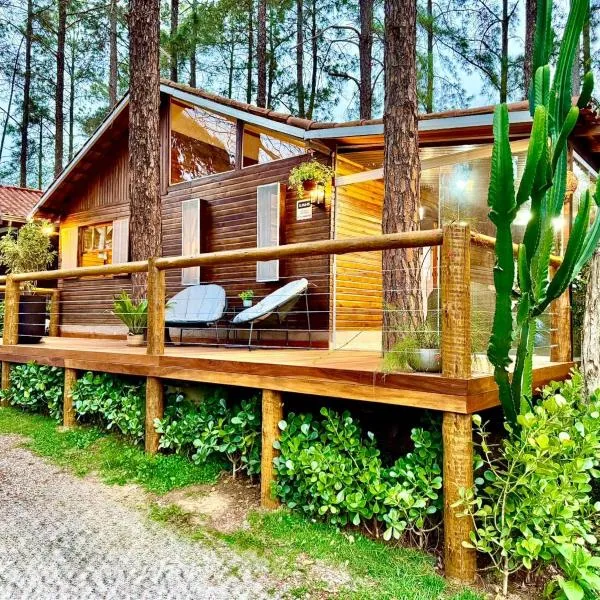 Chalé Veraneio-Itú-SP Vista para o lago Camping Carrion, hotel en Itu