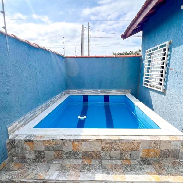 Casa Aconchegante em Itanhaem- Piscina e Churrasqueira 6 pessoas - Foto 4