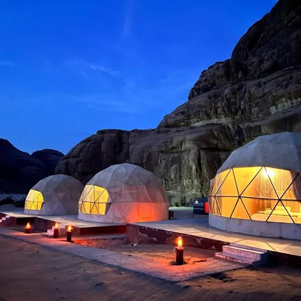 Scarlet Luxury Camp Wadi Rum, отель в Вади-Раме
