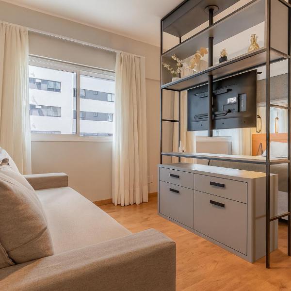 308B Studio LifeSpace, Elegância e Conforto no Batel CWB - Foto 2