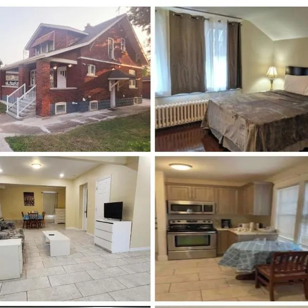 House in Niagara falls, Close to Clifton Hill, Casino and Horseshoe falls and with kitchen for 6 Guest, hotel in Niagara Falls