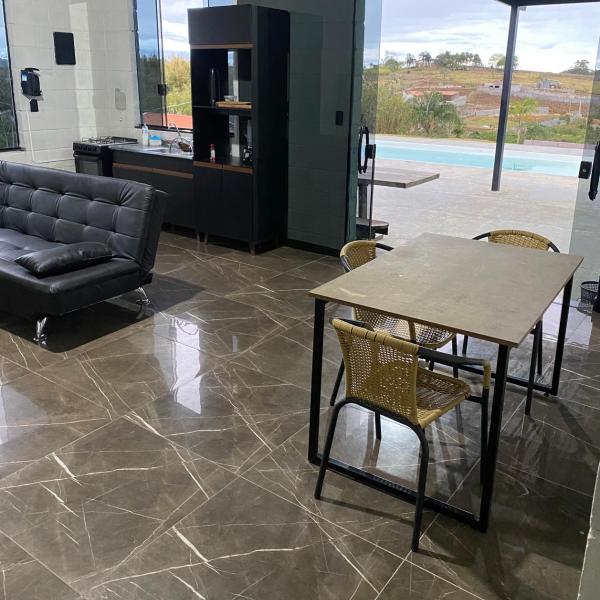 Espaço Mattigor, Chácara mil m2, piscina grande com prainha e vista deslumbrante - Foto 3
