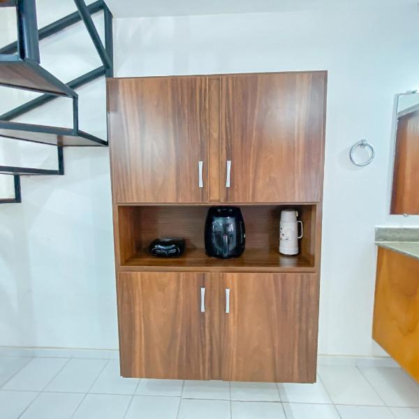 Casas no Residencial Mont Sinai com 2 ou 3 suítes (todas com ar), internet privativa 300MBPS a aproximadamento 250m da Praia de Taperapuã, condomínio com piscinas adulto e infantil, sauna, churrasqueiras e Segurança 24hrs. - Foto 3