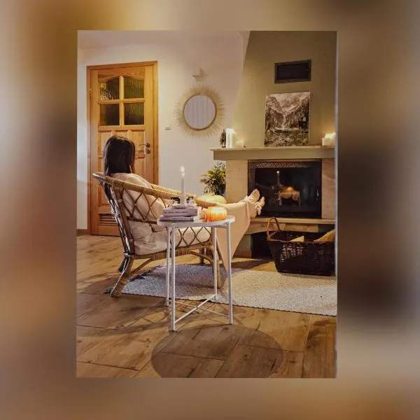 Nasza Chata Na Końcu Świata - bania z jacuzzy, palenisko, kominek, planszówki, khách sạn ở Kacwin