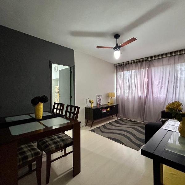 Apartamento até 8 hóspedes - uma quadra do Metrô, Ar condicionado, Wi-fi 50mps e Portaria 24h - Foto 4