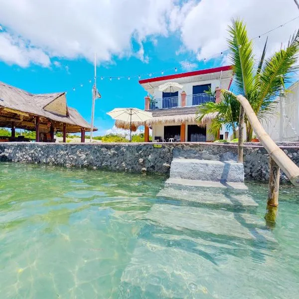 On-the-beach JADE's BEACH VILLA 별장 Lapu-lapu Olango 별장, viešbutis mieste Lapu Lapu City