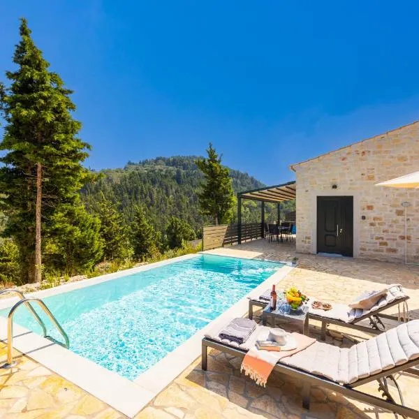 Villa Hill View Ena، فندق في Chourdátika