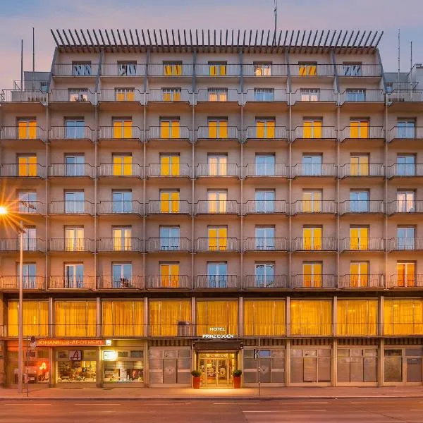 Hotel Prinz Eugen Vienna: Viyana'da bir otel