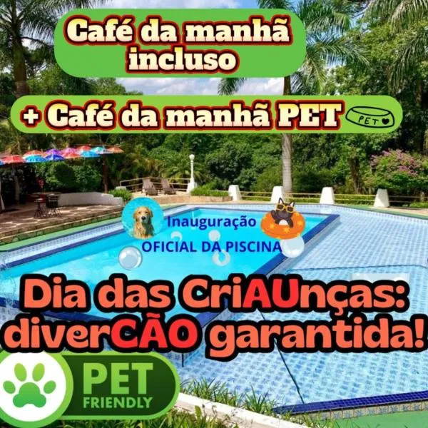 Pousada Serra das Araucárias PetFriendly - CÃOFÉ da manhã Pet, ξενοδοχείο σε São Roque