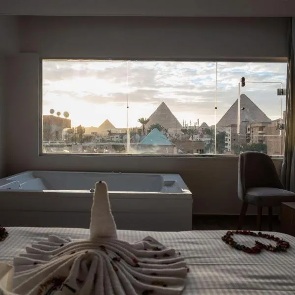 pyramids stone&tuya&view, Hotel in Kairo