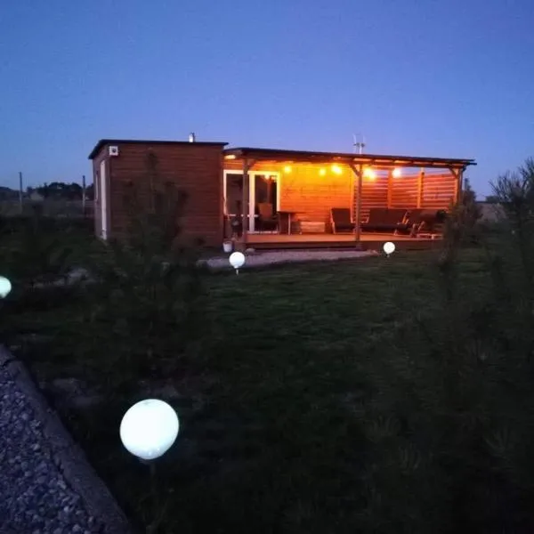 Wellness chill domek na Kaszubach,Gołubie ,saunowy zakątek z balia pod gwiazdami, hotel in Sikorzyno
