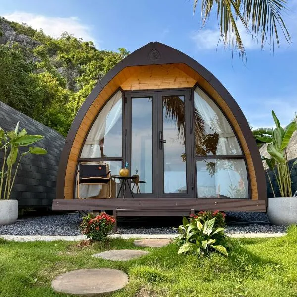 TiTi Beach Pods- Cat Ba Island Beachfront, hotel in Cat Ba