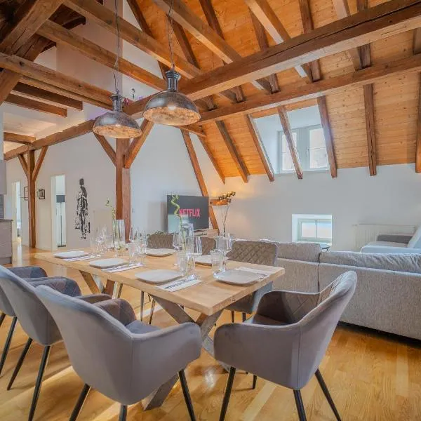 LUXOMES - Tropical & Streetart Style - Old Town Apartments - Central Ingolstadt, отель в Ингольштадте