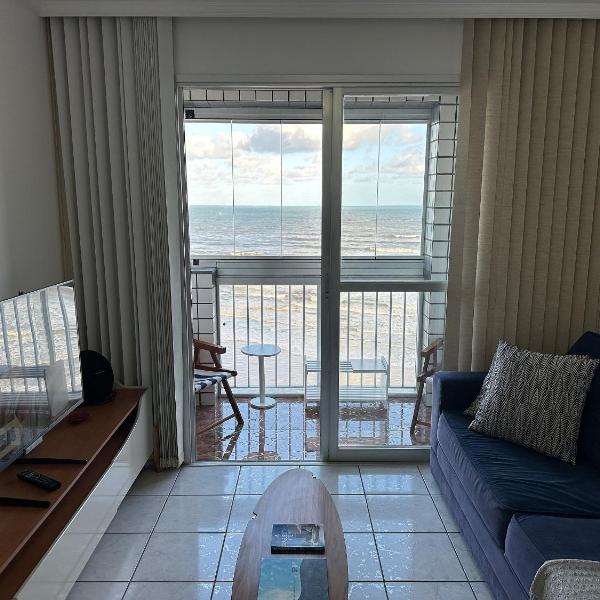 Apê pé na areia c/ vista incrível, Wi-Fi, garagem - Foto 5