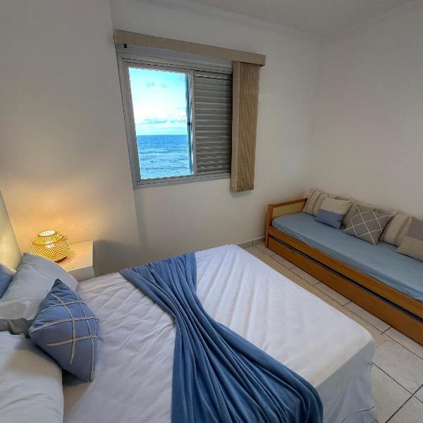 Apê pé na areia c/ vista incrível, Wi-Fi, garagem - Foto 2