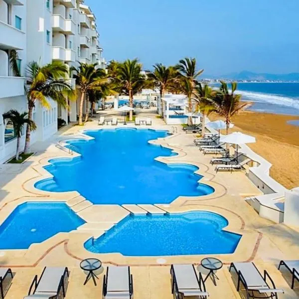 departamento frete al mar, hotel sa Manzanillo