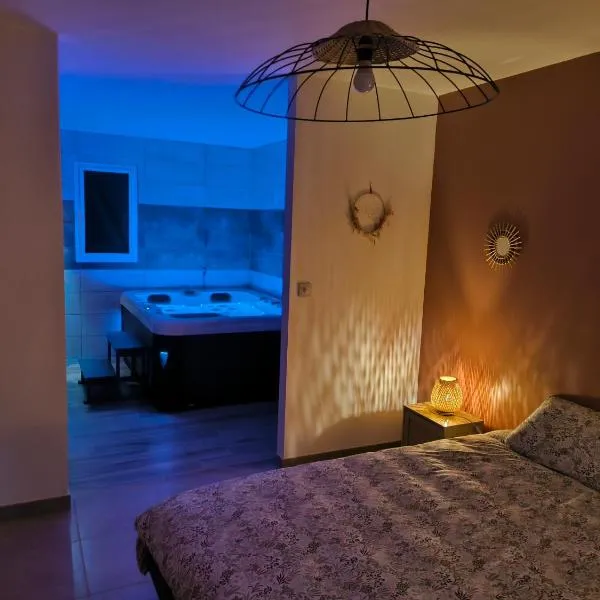 Gite spa et sauna privatifs proche baie de somme，位于Cahon的酒店