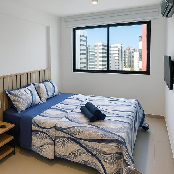 Apartamento Moderno c/ Varanda na Praia de Pajuçara - Foto 2