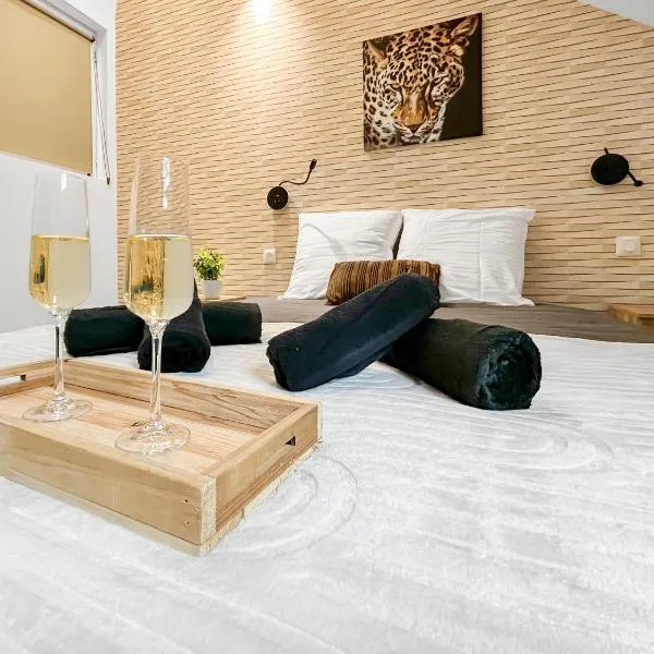 Fibre Ultra-Rapide, Lit Queen Size, Cosy & Calme – hotel w mieście Tourcoing