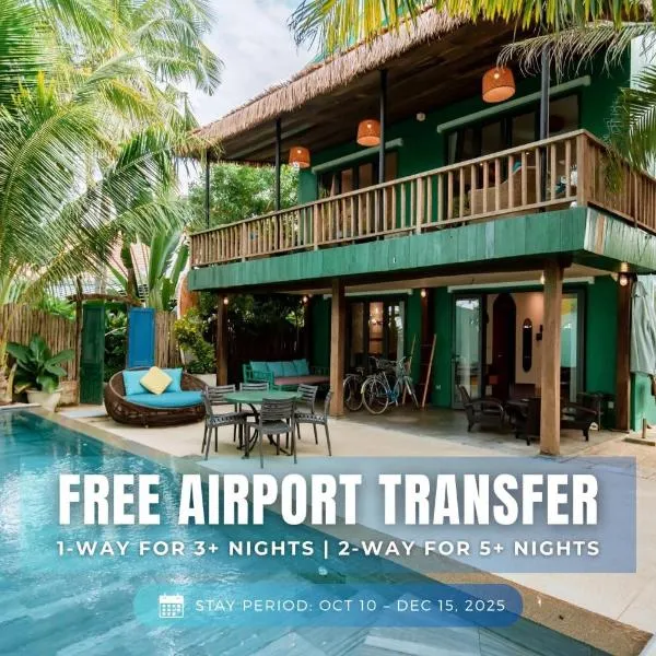 Salt Villa 3BR Beachfront An Bang Beach Hoi An by Beachside Boutique Homes, hotel en An Bang