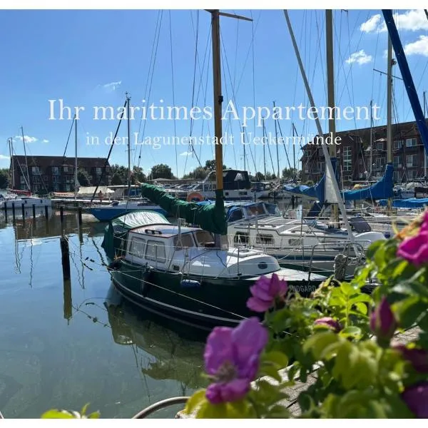 Maritimes Appartement in der Lagunenstadt Ueckermünde, Hotel in Ueckermünde